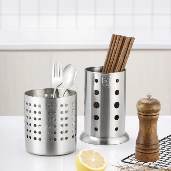 Steel Spoon Organizer Medium